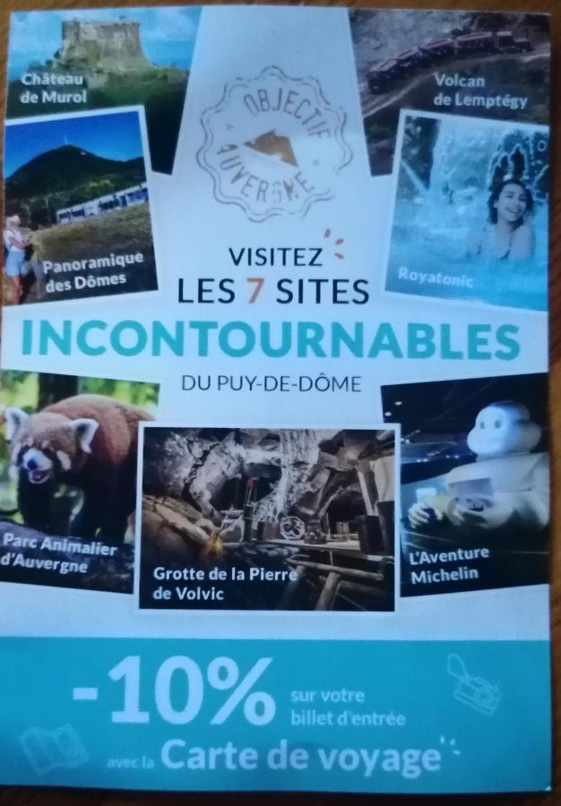 Lilas, Gite Saint Antoine, Orcival, Entre Sancy Et Volcans. Екстериор снимка